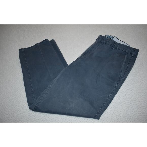Peter Millar Pants Chinos Mens Size 34 x 27 Short Length Straight Cotton Khakis - Picture 1 of 5